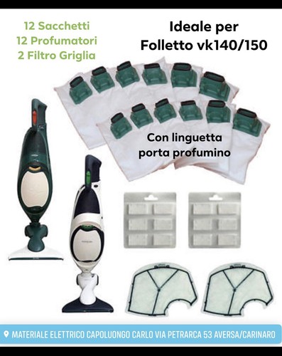 Sacchetti folletto 140 vk - vk,