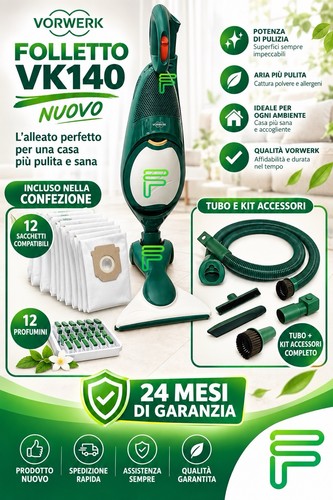 Folletto vk140 nuovo - folletto,